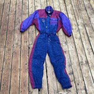RARE Vintage Luhta x Blackwings Native Football Retro Full Ski Suit 42 US /EU 52
